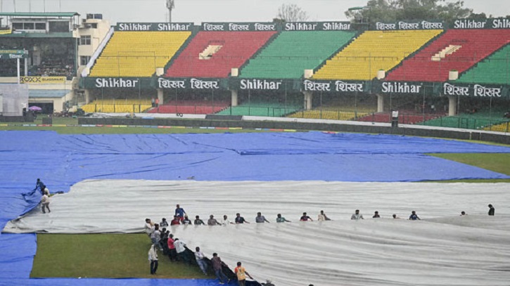 কানপুর টেস্টের দ্বিতীয় দিনের খেলা পরিত্যক্ত