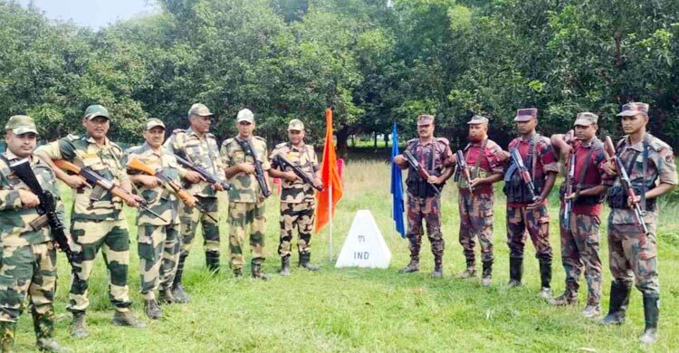 জয়পুরহাটের পাঁচবিবি সীমান্তে ফের কাঁটাতারের বেড়া দেওয়ার চেষ্টা, বিজিবির বাধা