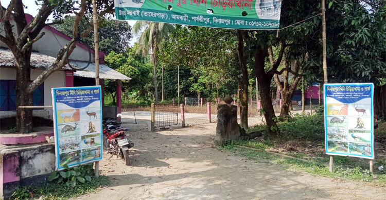 প্রত্যন্ত গ্রামে গড়ে উঠেছে মিনি চিড়িয়াখানা