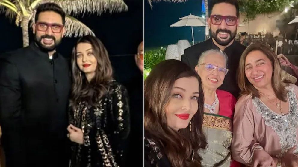 বিচ্ছেদ জল্পনায় পানি ঢেলে পার্টিতে একসঙ্গে অভিষেক-ঐশ্বর্য