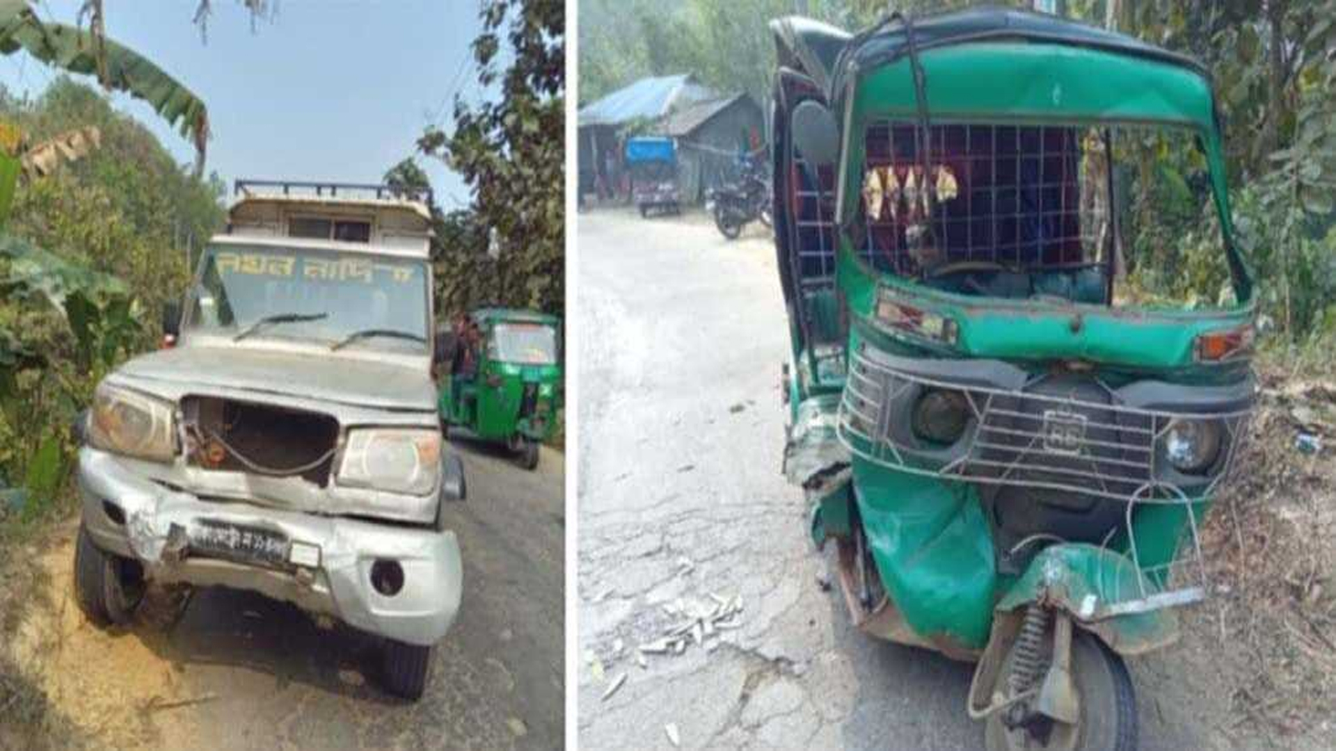 খাগড়াছড়িতে দুর্ঘটনায় পর্যটকবাহী গাড়ি, আহত ৬