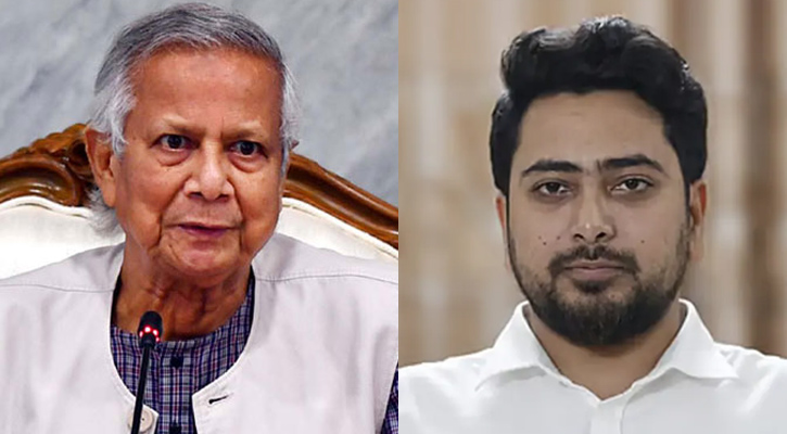 অধ্যাপক ইউনূস ‘পদত্যাগের বিষয়ে ভাবছেন’: নাহিদ ইসলাম