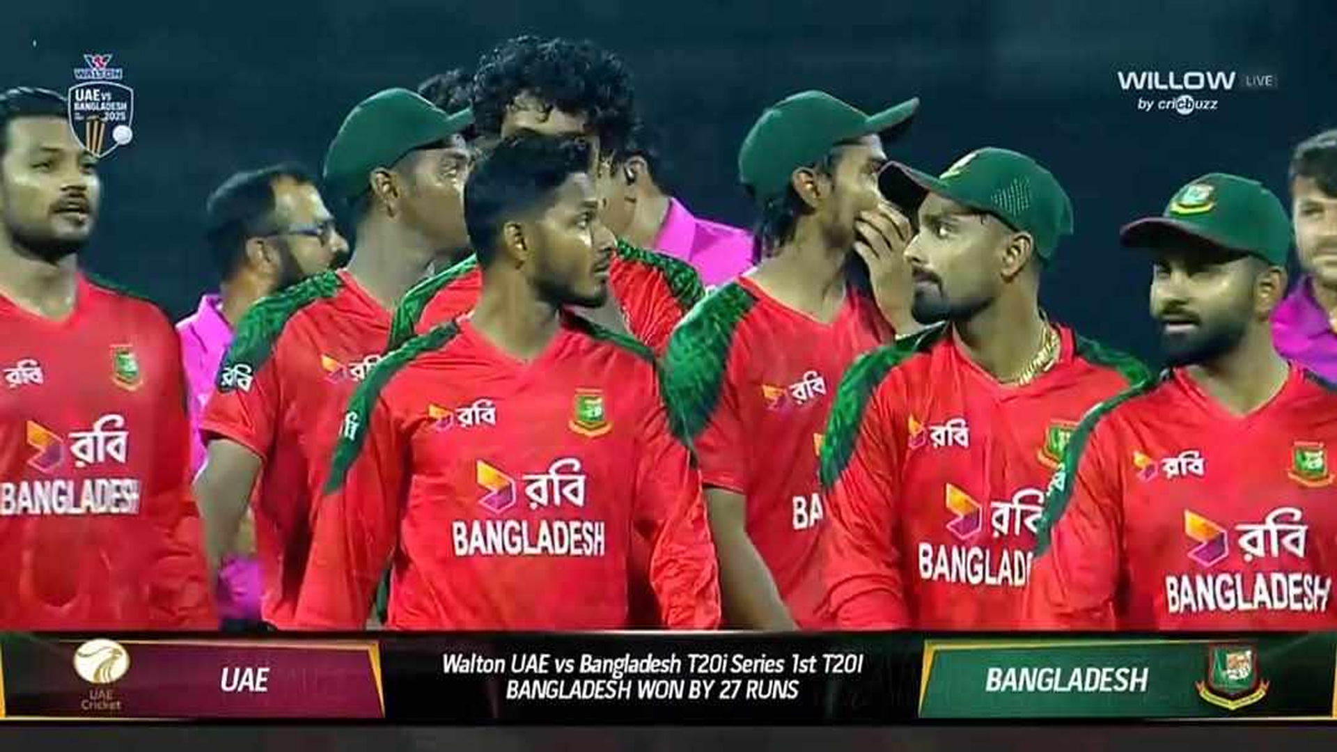 সাকিব-মোস্তাফিজের দারুণ বোলিংয়ে স্বস্তির জয় বাংলাদেশের