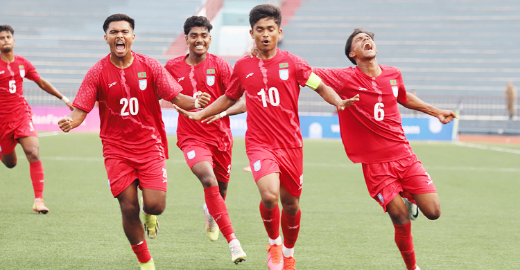 ২-০ ব্যবধানে এগিয়ে গিয়েও জয় পেল না বাংলাদেশ