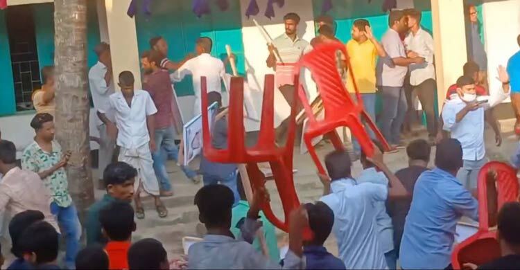 ভোলায় বিএনপির সম্মেলনে দুই পক্ষের সংঘর্ষে আহত ৩০