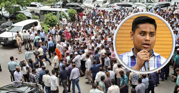সচিবালয়ে ক্যু অব্যাহত থাকলে পরিণতি হাসিনার মতো হবে হাসনাত আব্দুল্লাহ