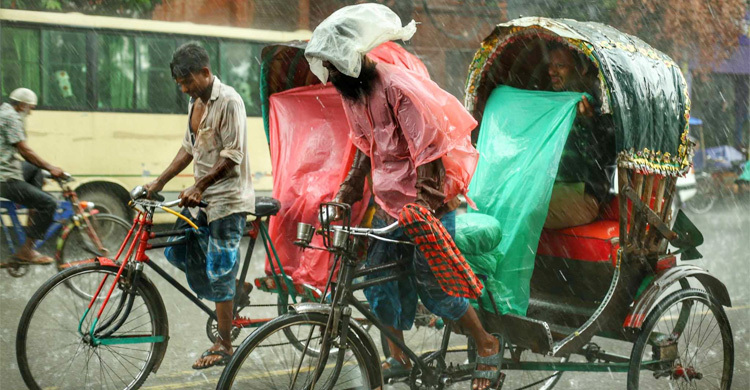 দুপুরের মধ্যে ঝড়-বৃষ্টি হতে পারে দেশের ১০ অঞ্চলে