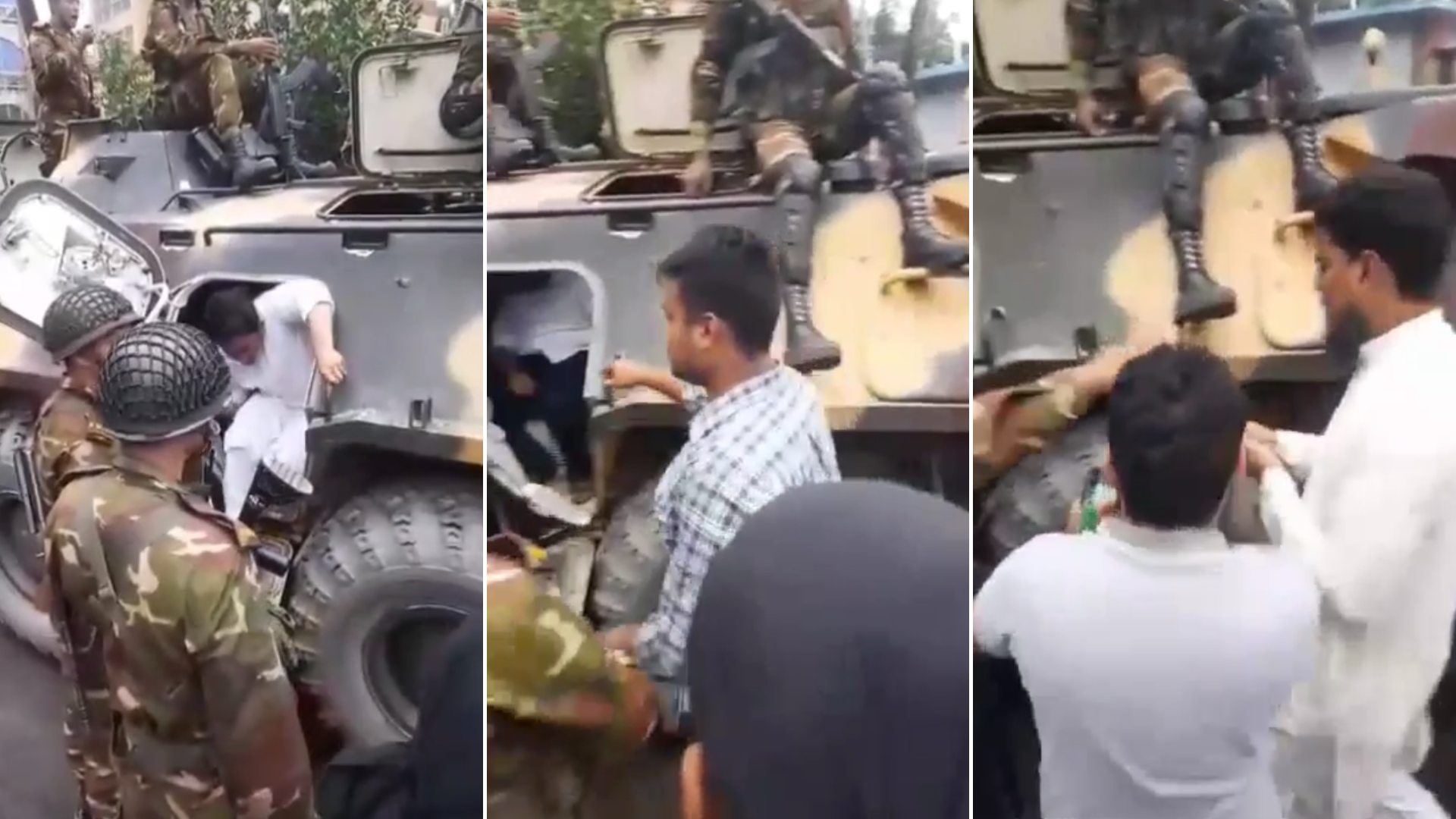 সেনাবাহিনীর সহায়তায় গোপালগঞ্জ ছাড়লেন হাসনাত-সারজিসরা