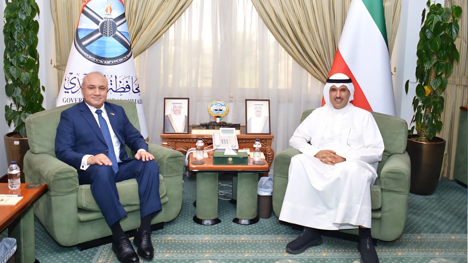 কুয়েতের আল আহমাদীর গভর্নরের সাথে বাংলাদেশের রাষ্ট্রদূতের সৌজন্য সাক্ষাৎ