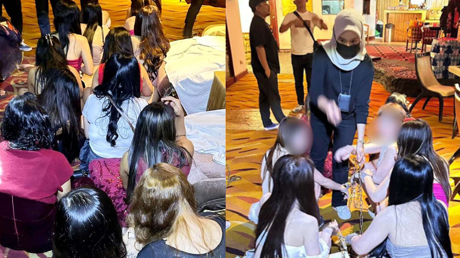 কুয়ালালামপুরে ম্যাসাজ পার্লার থেকে দুই বাংলাদেশি নারীসহ আটক ২২