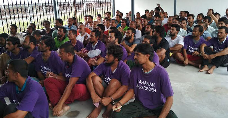 মালয়েশিয়ায় ১৭৮৯৬ অভিবাসী আটক, বাংলাদেশি ১১৩৬