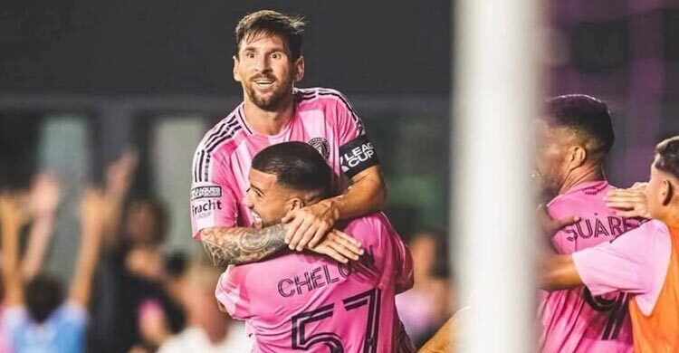 চোট থেকে ফিরেই গোল-অ্যাসিস্ট করে মিয়ামিকে জেতালেন মেসি