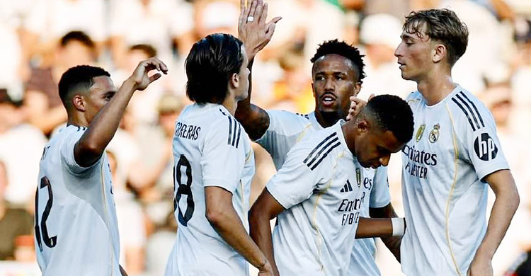 এমবাপের জোড়া গোল, দাপুটে জয়ে প্রস্তুতিপর্ব শেষ রিয়ালের