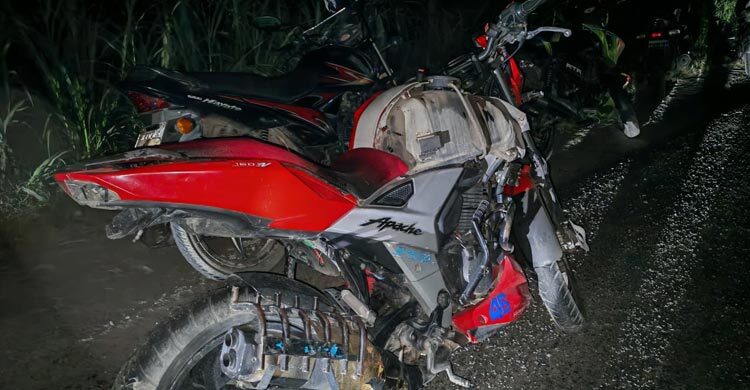 রাজবাড়ী মোটরসাইকেল থেকে সড়কে পড়া দুই আরোহীকে চাপা দিয়ে মারলো গাড়ি