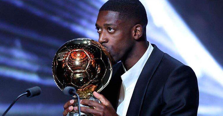 ব্যালন ডি’অর জিতলেন উসমান দেম্বেলে