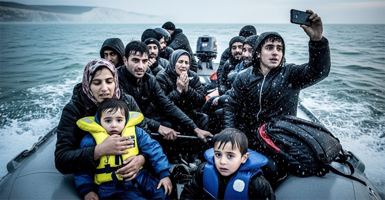 ডাউনিং স্ট্রিট ফ্লাইট বাতিল হলেও ভাঙেনি যুক্তরাজ্য-ফ্রান্স অভিবাসন চুক্তি