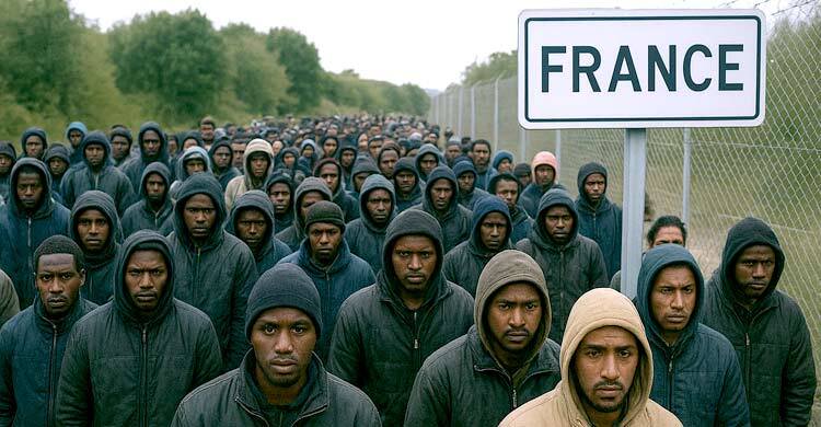 ফ্রান্স-ইতালি সীমান্তে আটক ১০ হাজারেরও বেশি অভিবাসী