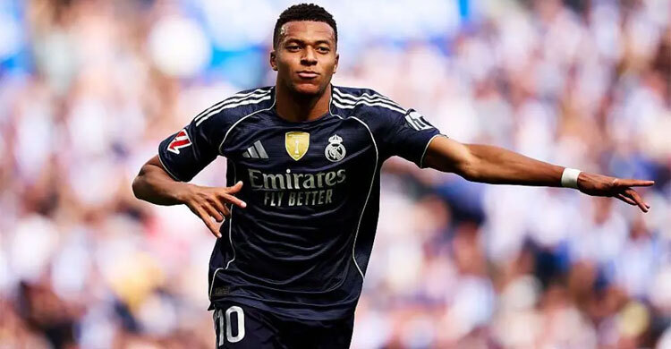 এমবাপের গোলে টানা চতুর্থ জয় রিয়াল মাদ্রিদের