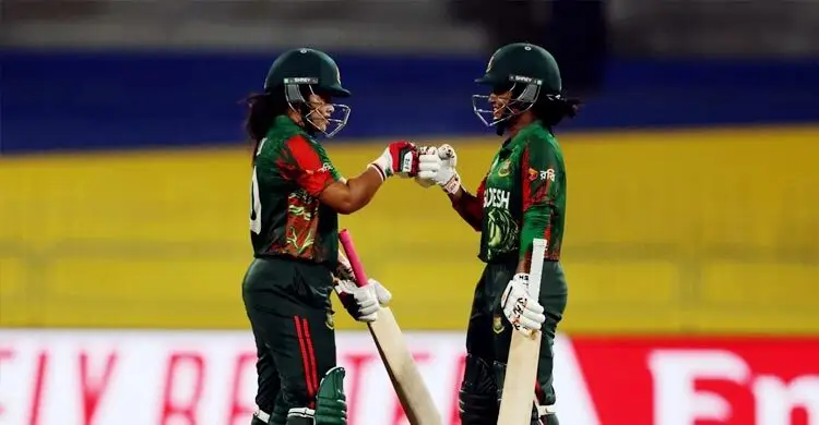 পাকিস্তানকে বড় ব্যবধানে হারিয়ে নারী বিশ্বকাপ শুরু বাংলাদেশের