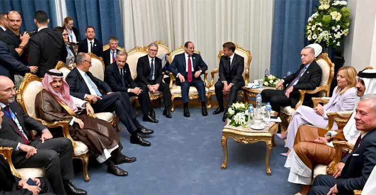 শান্তি সম্মেলনে গাজা পুনর্গঠন নিয়ে গুরুত্বপূর্ণ সিদ্ধান্ত