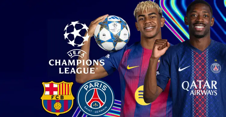 চ্যাম্পিয়ন্স লিগ বার্সেলোনা বনাম পিএসজি হাইভোল্টেজ লড়াই