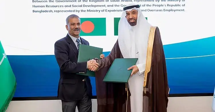 কর্মী নিয়োগে বাংলাদেশ-সৌদি আরব চুক্তি সই