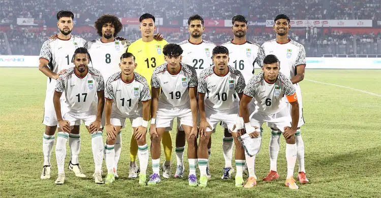 ভারতের বিপক্ষে ১-০ গোলে এগিয়ে বাংলাদেশ