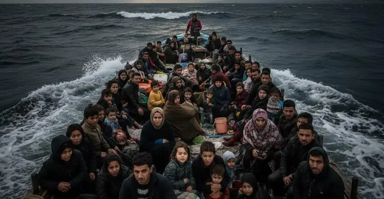 ভূমধ্যসাগরে নৌকায় বিপজ্জনক যাত্রা, বাড়ছে ঝুঁকি