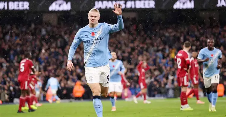 গার্দিওলার হাজারতম ম্যাচে লিভারপুলকে উড়িয়ে দিলো ম্যানসিটি