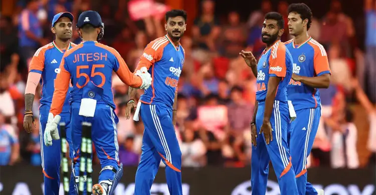 অস্ট্রেলিয়াকে উড়িয়ে সিরিজে এগিয়ে গেলো ভারত