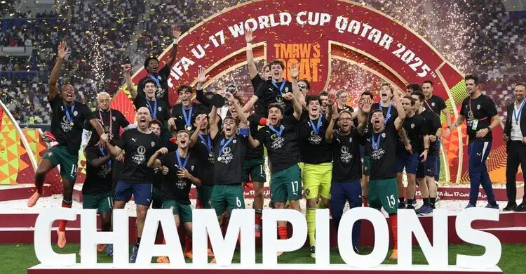 প্রথমবারের মতো অনূর্ধ্ব-১৭ বিশ্বকাপ জিতল পর্তুগাল