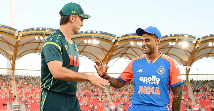 সিরিজে এগিয়ে যাওয়ার লড়াই টস জিতে ভারতকে ব্যাটিংয়ে পাঠালো অস্ট্রেলিয়া