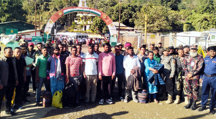 সিলেট সীমান্ত দিয়ে ১৭ বাংলাদেশিকে ফেরত পাঠালো বিএসএফ