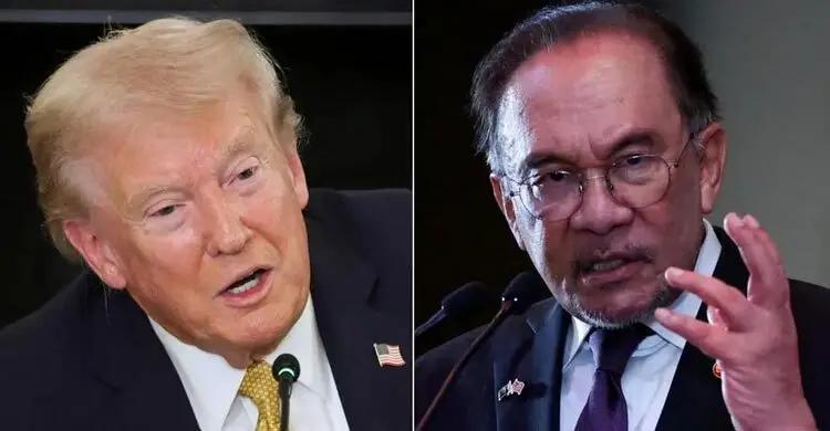 কম্বোডিয়া-থাইল্যান্ড সীমান্ত সংঘর্ষ বন্ধ মালয়েশিয়ার প্রধানমন্ত্রী আনোয়ারকে ধন্যবাদ ট্রাম্পের