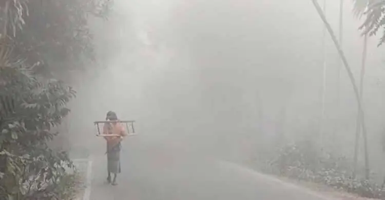 টানা দশদিন ধরে শৈত্যপ্রবাহের কবলে যশোর