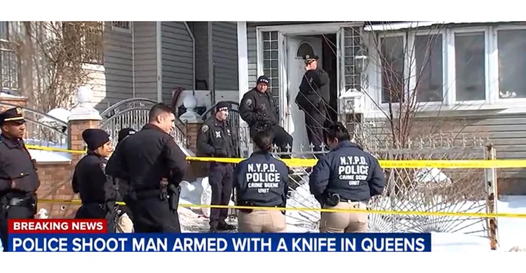 নিউ ইয়র্কে জামাইকার ব্রায়ারউডে রান্নাঘরের বড় ছুরি হাতে থাকা বাংলাদেশিকেকে গুলি করেছে পুলিশ, জানিয়েছে এনওয়াইপিডি