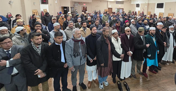 বেগম জিয়ার মৃত্যুতে নিউইয়র্কে দোয়া ও গায়েবানা জানাযা