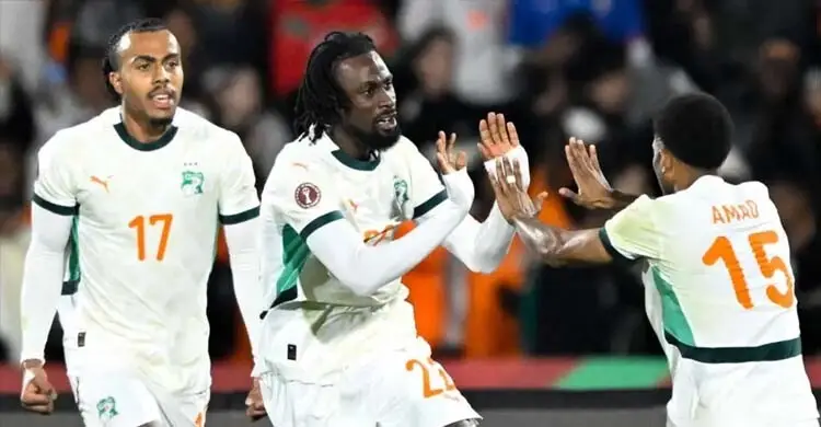 আফ্রিকা কাপ অব নেশনস নাটকীয় প্রত্যাবর্তনে ‘এফ’ গ্রুপের শীর্ষে আইভরি কোস্ট