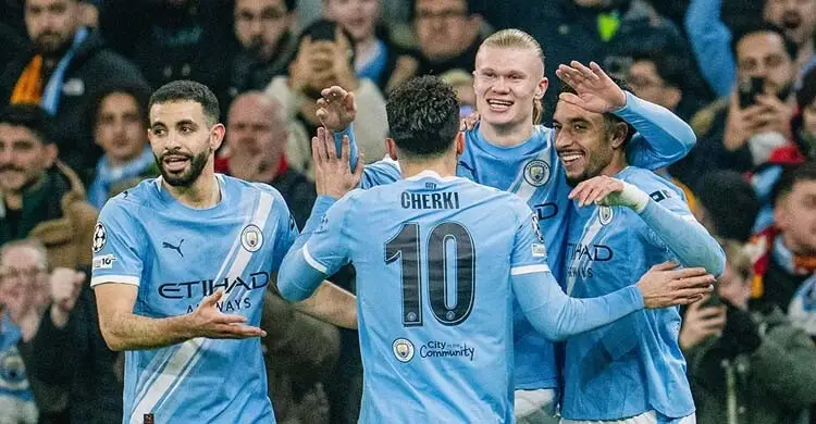 চ্যাম্পিয়ন্স লিগ সহজ জয়ে শেষ ষোলোতে ম্যান সিটি