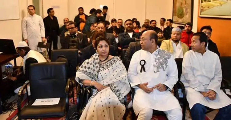 ব্রাসেলসে বাংলাদেশ দূতাবাসে শহীদ দিবস পালন