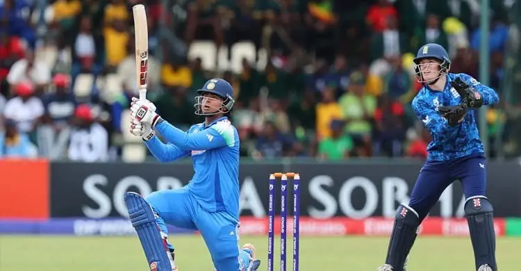 অনূর্ধ্ব-১৯ বিশ্বকাপ ফাইনালে সূর্যবংশির রেকর্ড সেঞ্চুরিতে ভারতের বোর্ডে ৪১১ রান