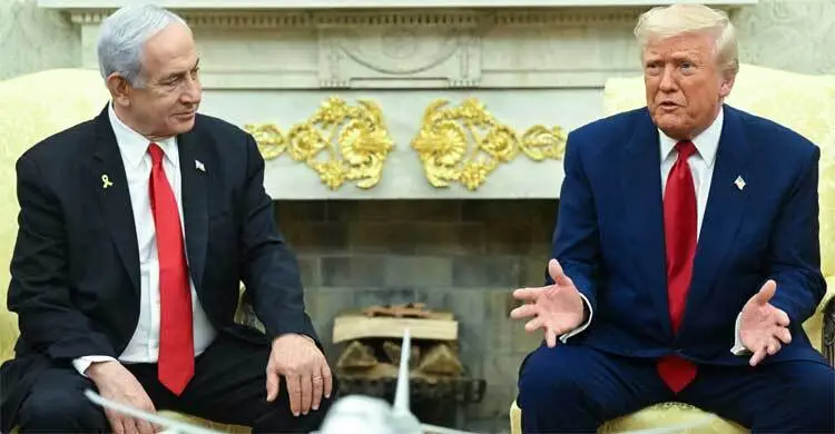 পারমাণবিক আলোচনা ইরানের বিরুদ্ধে কঠোর অবস্থান নিতে ট্রাম্পকে চাপ দেবেন নেতানিয়াহু