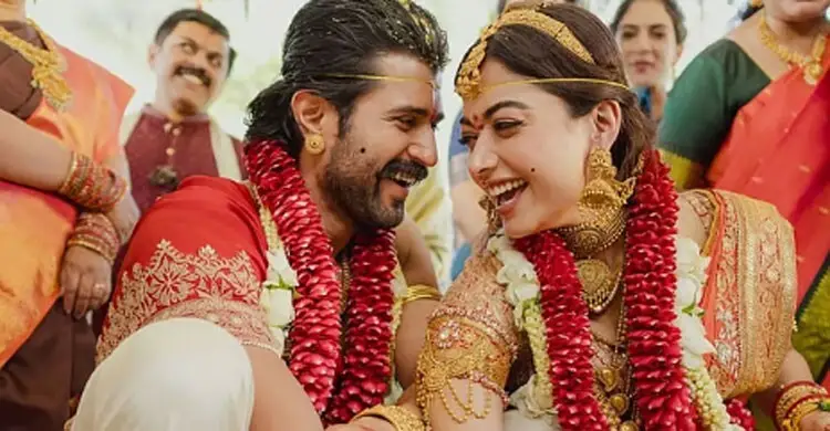 যে রেকর্ড গড়লো রাশমিকা-বিজয়ের বিয়ে