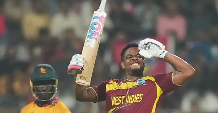 হেটমায়ার-পাওয়েলের তাণ্ডবে উইন্ডিজের বোর্ডে আসরের সর্বোচ্চ রান