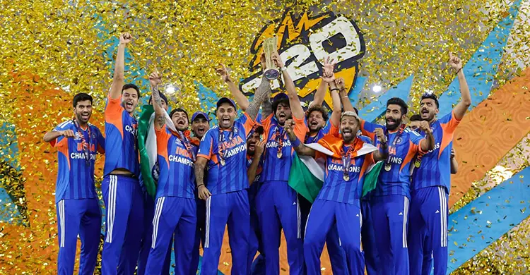 টি-টোয়েন্টি ফের বিশ্ব চ্যাম্পিয়ন ভারত