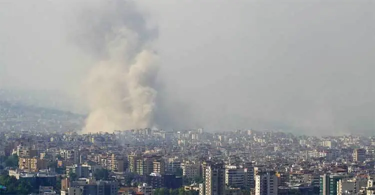 লেবাননে বিমান হামলা চালিয়েছে ইসরায়েল
