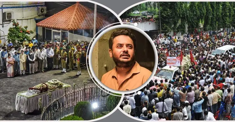 রাহুলের শেষযাত্রায় বিশৃঙ্খলা, শ্মশানে ঢুকতে বাধা পেয়ে ক্ষুব্ধ বন্ধুরা