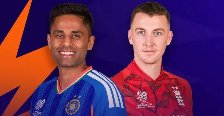 দ্বিতীয় সেমিফাইনাল টস জিতে ভারতকে ব্যাটিংয়ে পাঠালো ইংল্যান্ড