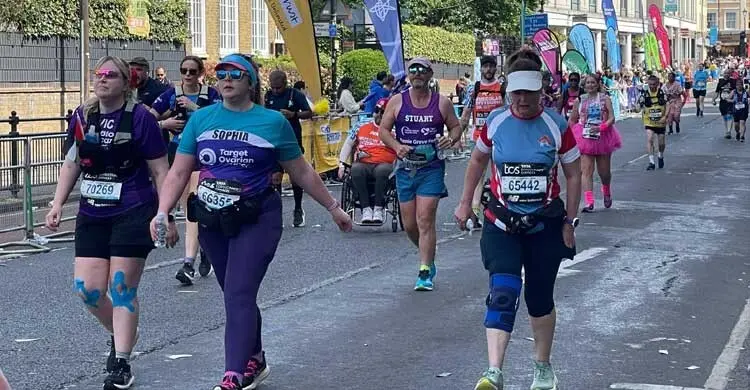 লন্ডন ম্যারাথন ২০২৬: রেকর্ড ভাঙা গতিতে ছুটলো মানবিকতার জয়গান