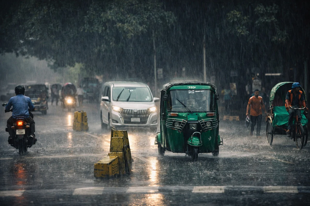 দুপুরের মধ্যে ৪ জেলায় ঝড়-বৃষ্টির আভাস